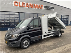 Volkswagen Crafter Euro 6 Hiab 1,3 Tonmeter laadkraan Kipper