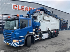 Scania P 360 8x2 Hiab 21 Tonmeter laadkraan