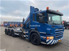 Scania P 360 8x2 Hiab 21 Tonmeter laadkraan