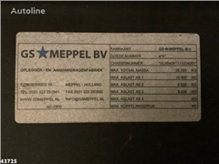 Przyczepa do przewozu kontenerów GS Meppel 3-assig