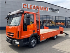 Iveco Eurocargo 80EL16 Euro 6 Autotransporter met oprijr