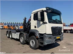 MAN TGS 32.470 8x4 Euro 6 Hiab 22 Tonmeter laadkraan J