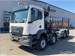 MAN TGS 32.470 8x4 Euro 6 Hiab 22 Tonmeter laadkraan J