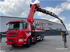 Scania G 450 8x4 Full Steel Palfinger 200 Tonmeter laadkr