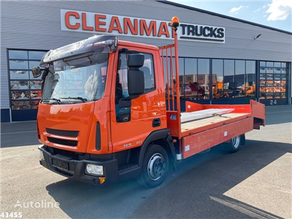 Iveco Eurocargo ML75E16 Autotransporter met oprijrampen