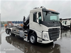 Volvo FM 430 HMF 23 ton/meter laadkraan + Welvaarts Weig