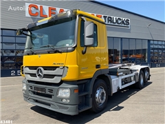 Mercedes Actros Ciężarówka hakowiec Mercedes-Benz Actros 2544 VDL 20 Ton haakarmsysteem