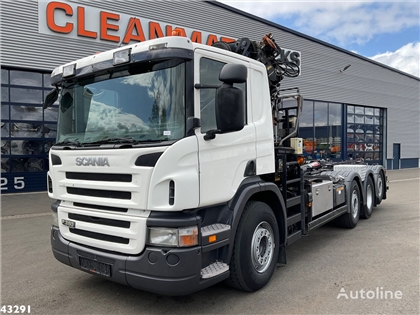 Scania P 380 8x2 Hiab 22 Tonmeter laadkraan