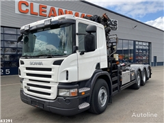 Scania P 380 8x2 Hiab 22 Tonmeter laadkraan