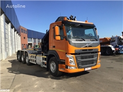 Volvo FM 420 8x2 HMF 28 ton/meter laadkraan Welvaarts we