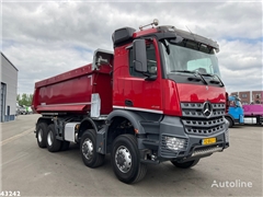 Mercedes Arocs 4145 8x8 Full Steel Schmitz 24 m³ kipper