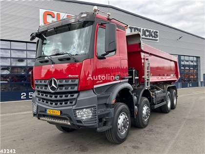 Mercedes Arocs 4145 8x8 Full Steel Schmitz 24 m³ kipper