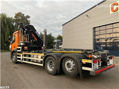 Mercedes Actros Ciężarówka hakowiec Mercedes-Benz Actros 2643 Euro 6 HMF 23 Tonmeter laadkraan