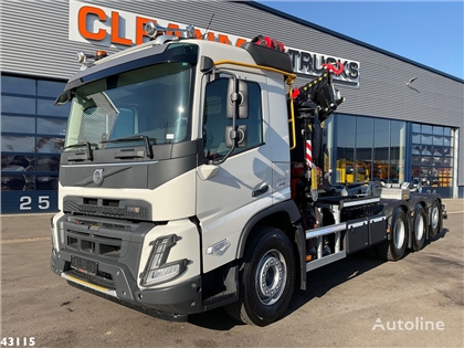 Volvo FMX 500 8x4 Tridem Fassi 27 Tonmeter laadkraan NEW