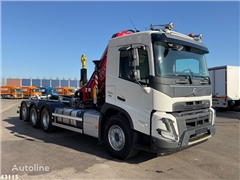 Volvo FMX 500 8x4 Tridem Fassi 27 Tonmeter laadkraan NEW