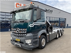 Mercedes Arocs 3251 8x4 Euro 6 Hiab 28 Tonmeter laadkraan