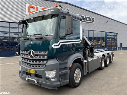 Mercedes Arocs 3251 8x4 Euro 6 Hiab 28 Tonmeter laadkraan