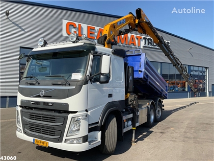 Volvo FM 460 Effer 26 Tonmeter laadkraan Kipper Just 94.