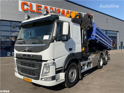 Volvo FM 460 Effer 26 Tonmeter laadkraan Kipper Just 94.