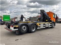 Mercedes Actros Ciężarówka hakowiec Mercedes-Benz Actros 2643 Euro 6 HMF 23 Tonmeter laadkraan