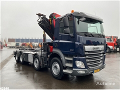 DAF FAD CF 530 8x4 Euro 6 Palfinger 33 Tonmeter laadkr