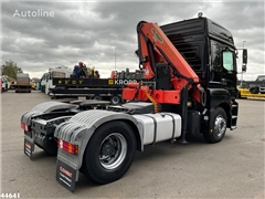 Mercedes Axor Ciągnik siodłowy Mercedes-Benz Axor 1840 Euro 5 Palfinger 14 Tonmeter laadkraan