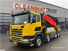 Żuraw samojezdny Scania G 490 8x4 Euro 6 Palfinger