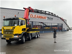 Żuraw samojezdny Scania G 490 8x4 Euro 6 Palfinger