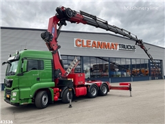 Żuraw samojezdny MAN TGS 35.500 8x4 HMF 95 Tonmete