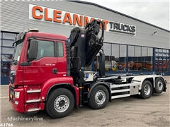 Żuraw samojezdny MAN TGS 35.480 8x4H Euro 6 HMF 40