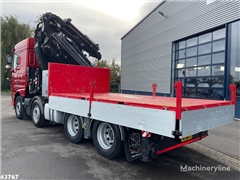 Żuraw samojezdny DAF FAD XF 480 8x4 Euro 6 Fassi 9