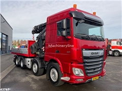 Żuraw samojezdny DAF FAD XF 480 8x4 Euro 6 Fassi 9