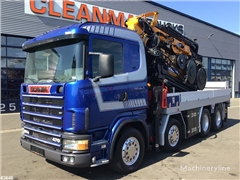 Żuraw samojezdny Scania R 124.470 8x4 Effer 175 To