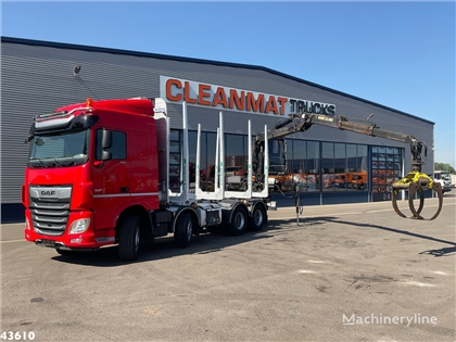 Żuraw samojezdny DAF FAD XF 530 8x4 Holzkran