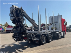 Żuraw samojezdny DAF FAD XF 530 8x4 Holzkran