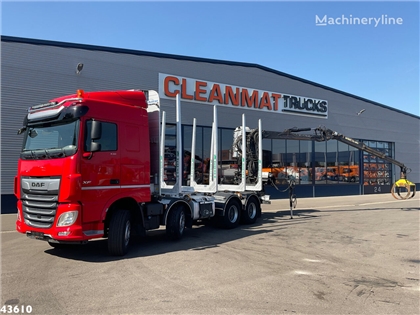 Żuraw samojezdny DAF FAD XF 530 8x4 Holzkran