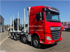 Żuraw samojezdny DAF FAD XF 530 8x4 Holzkran