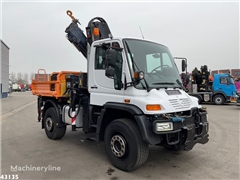 Żuraw samojezdny Unimog U 500 4x4 Hiab 12 Tonmeter