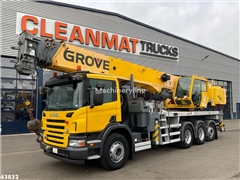 Żuraw samojezdny Scania P 380 8x4 Grove 40 TON + F