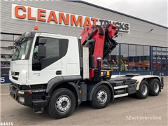 Żuraw samojezdny IVECO Trakker AT410T41 8x4 HMF 85