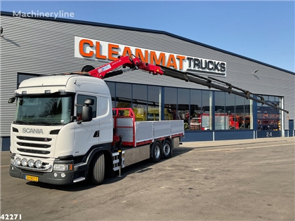 Żuraw samojezdny Scania G 490 Euro 6 HMF 26 ton/me