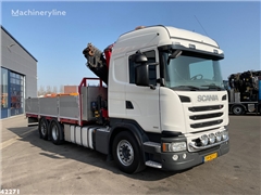 Żuraw samojezdny Scania G 490 Euro 6 HMF 26 ton/me