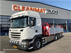 Żuraw samojezdny Scania G 490 Euro 6 HMF 26 ton/me