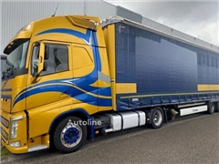 Volvo FH13 Ciągnik siodłowy Volvo FH 13.460 &quot;low deck&quot; trekker, met volume oplegger Krone 102 cub