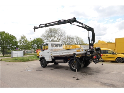 Mercedes Vario 816D mit Ladekran 3 Sitzer Standheizung