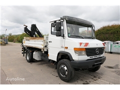 Mercedes Vario 816D mit Ladekran 3 Sitzer Standheizung