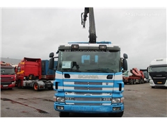 Żuraw samojezdny Scania G 420 + MANUAL + TIPPER +