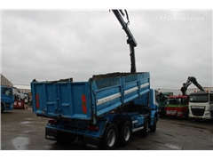 Żuraw samojezdny Scania G 420 + MANUAL + TIPPER +