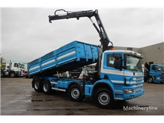 Żuraw samojezdny Scania G 420 + MANUAL + TIPPER +