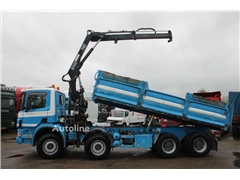 Scania G 420 + MANUAL + TIPPER + HIAB 144B-1 CL +EURO 3